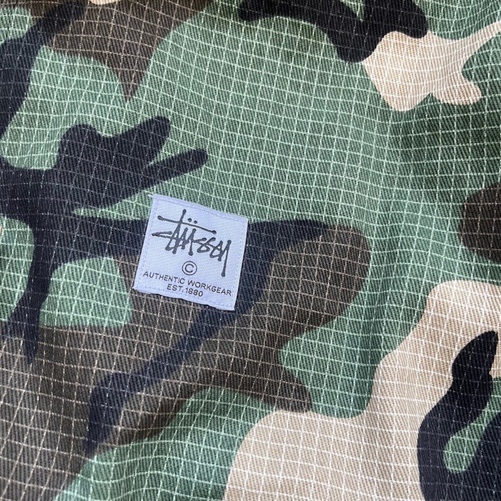 Stussy Military Bomber Far Zip Up Jacket - Picture 8 of 11